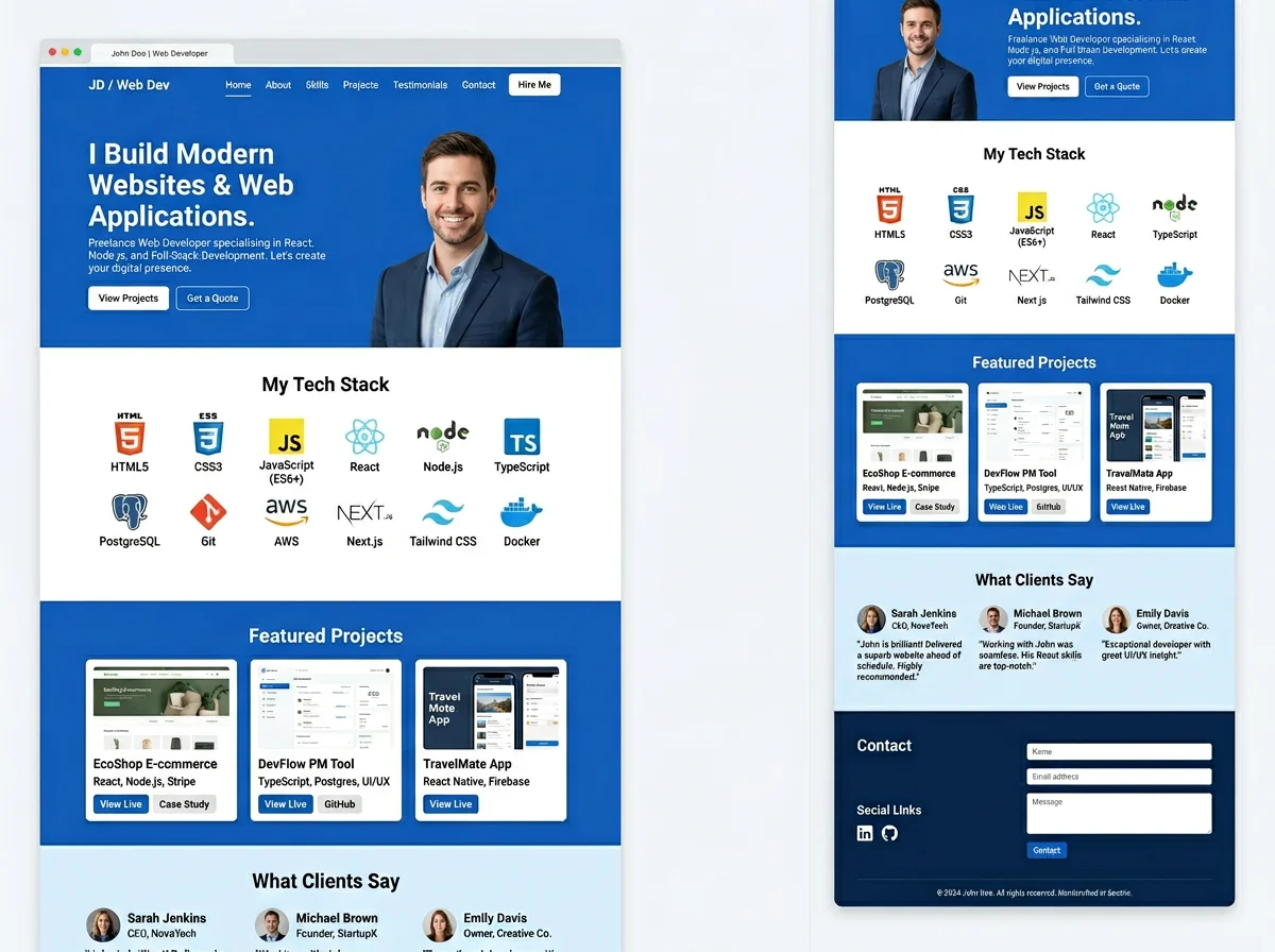 AI website builder for freelancer - PlayCode