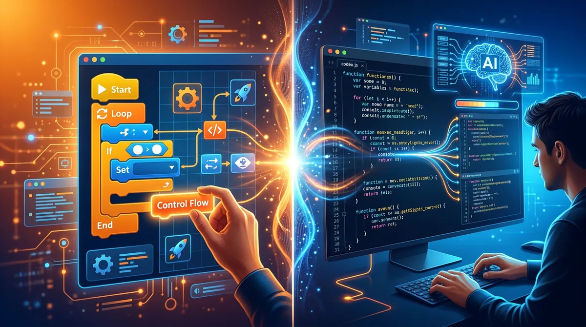 AI Website Builder vs No-Code Builder: What's the Difference?